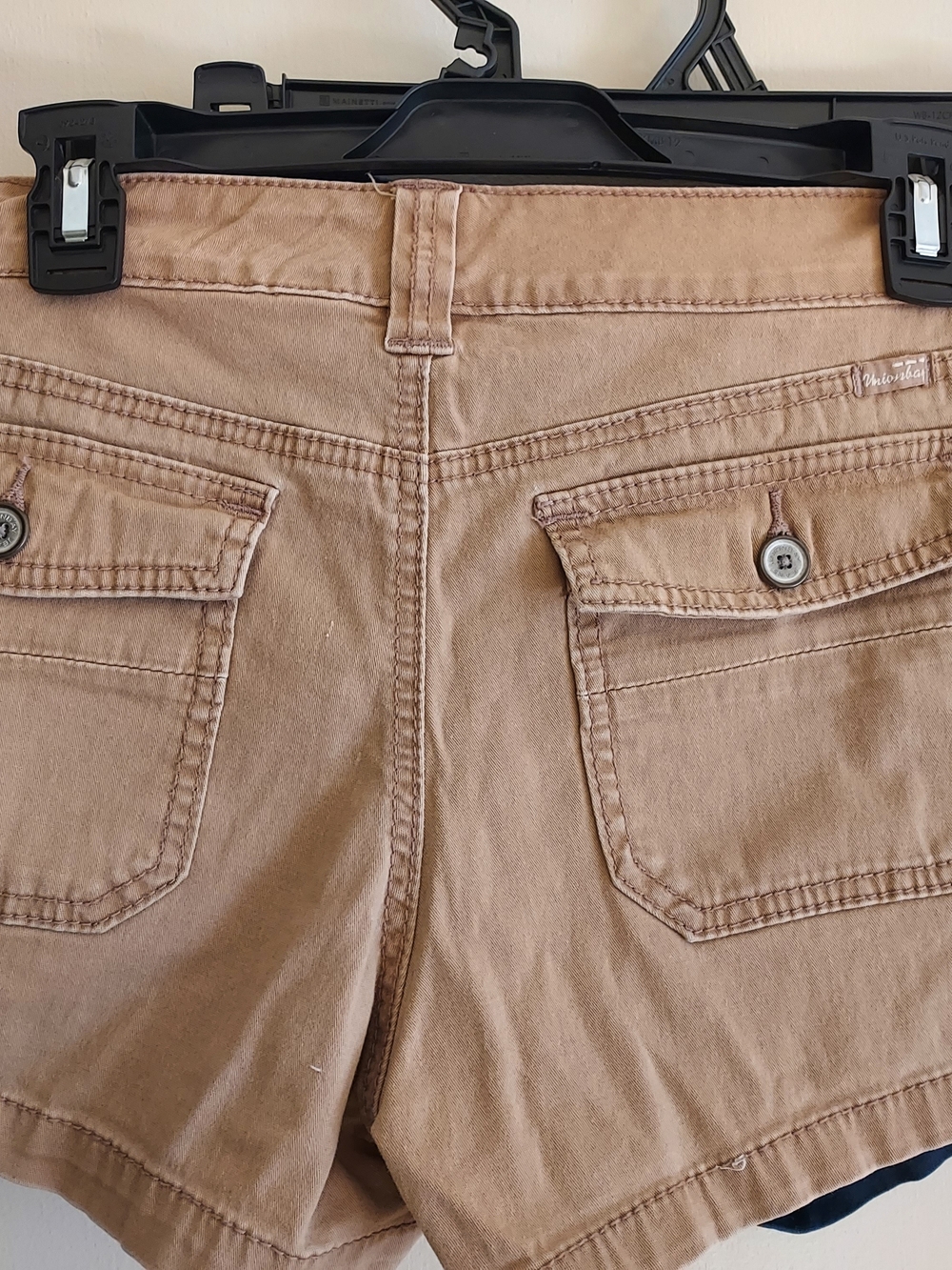 Lot of 2 Unionbay Delaney 3.5" Twill Stretch Shorts. Navy And Tan Both Size 9 - Picture 9 of 11